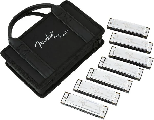 Fender Blues Deluxe Harmonica | Pack of 7