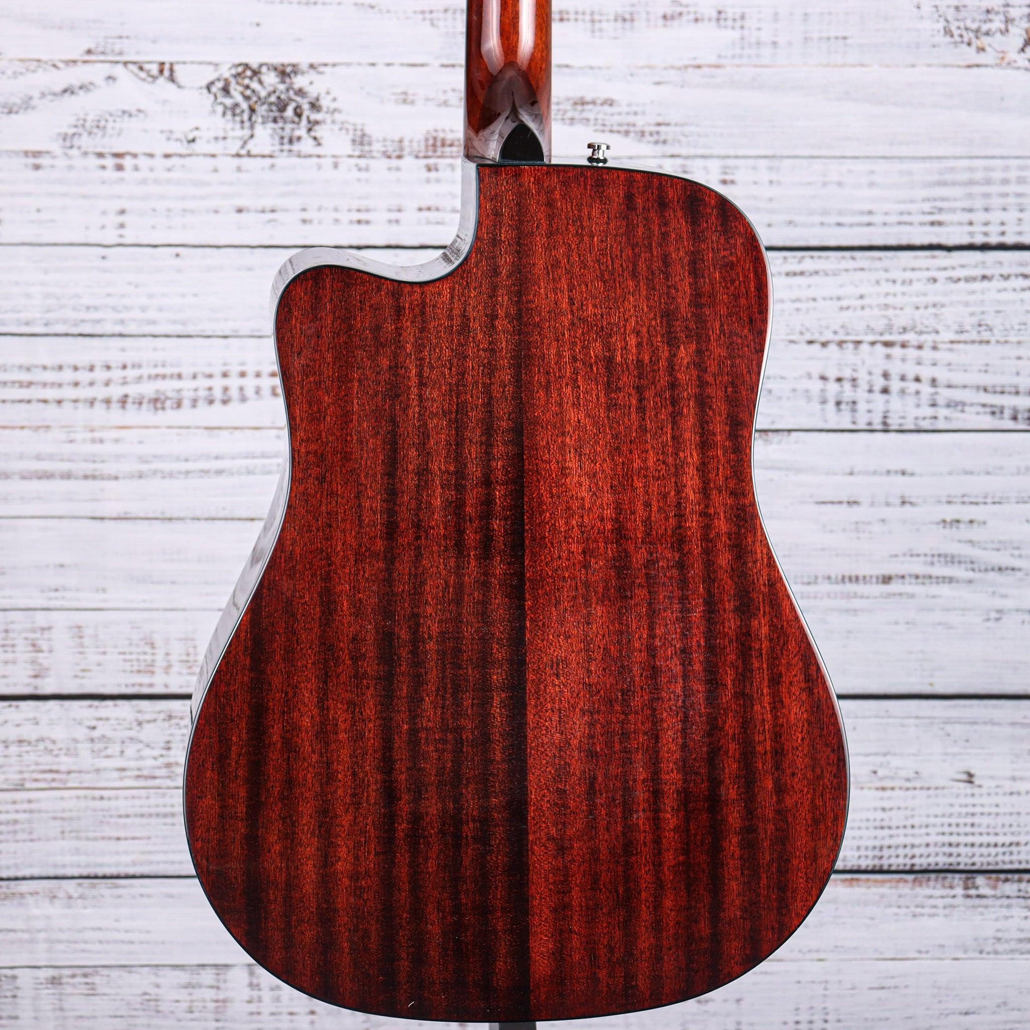 Fender CD-60SCE Cutaway Dreadnought Acoustic-Electric Guitar | Natural Mahogany (FREE SHIPPING) - Image 2