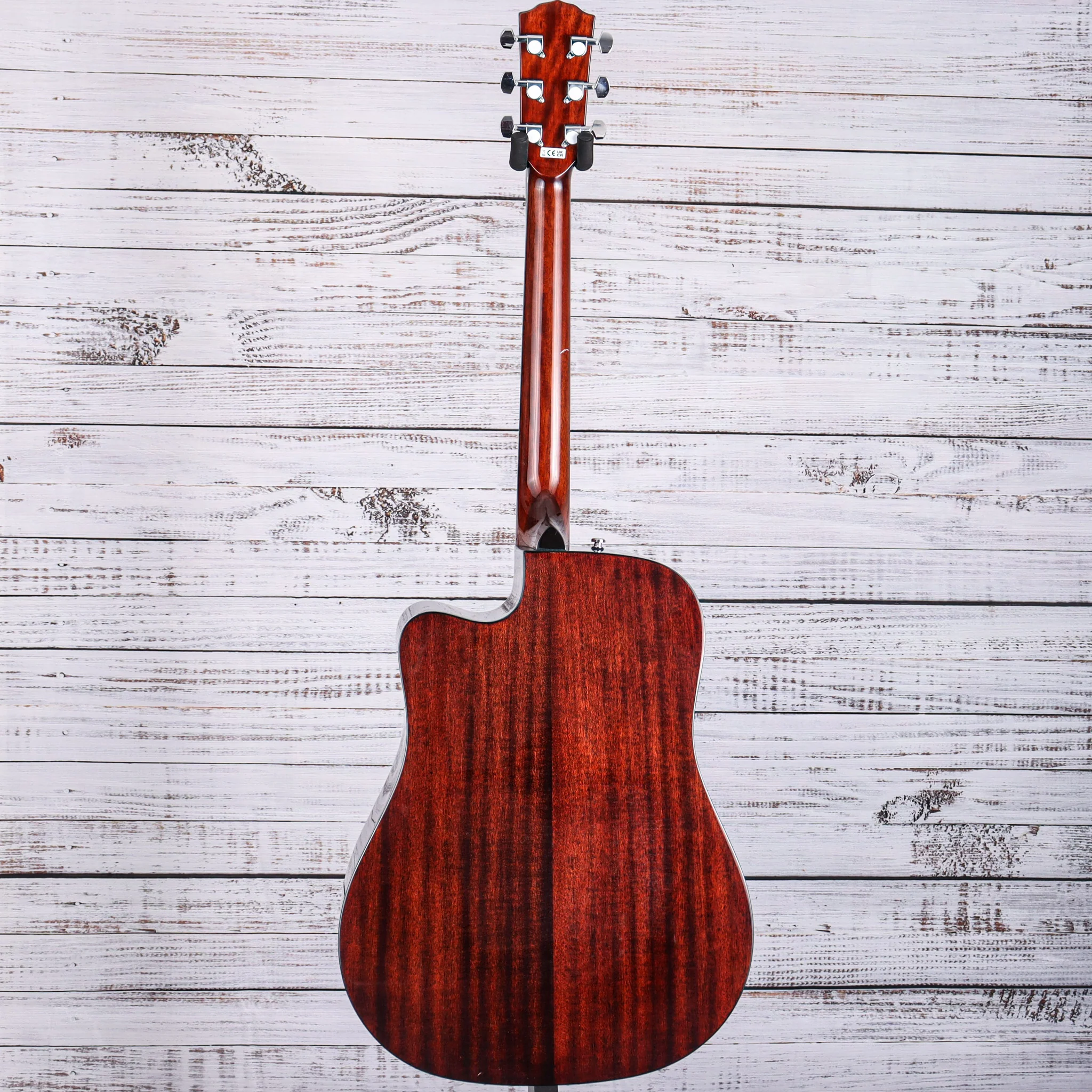 Fender CD-60SCE Cutaway Dreadnought Acoustic-Electric Guitar | Natural Mahogany (FREE SHIPPING) - Image 6
