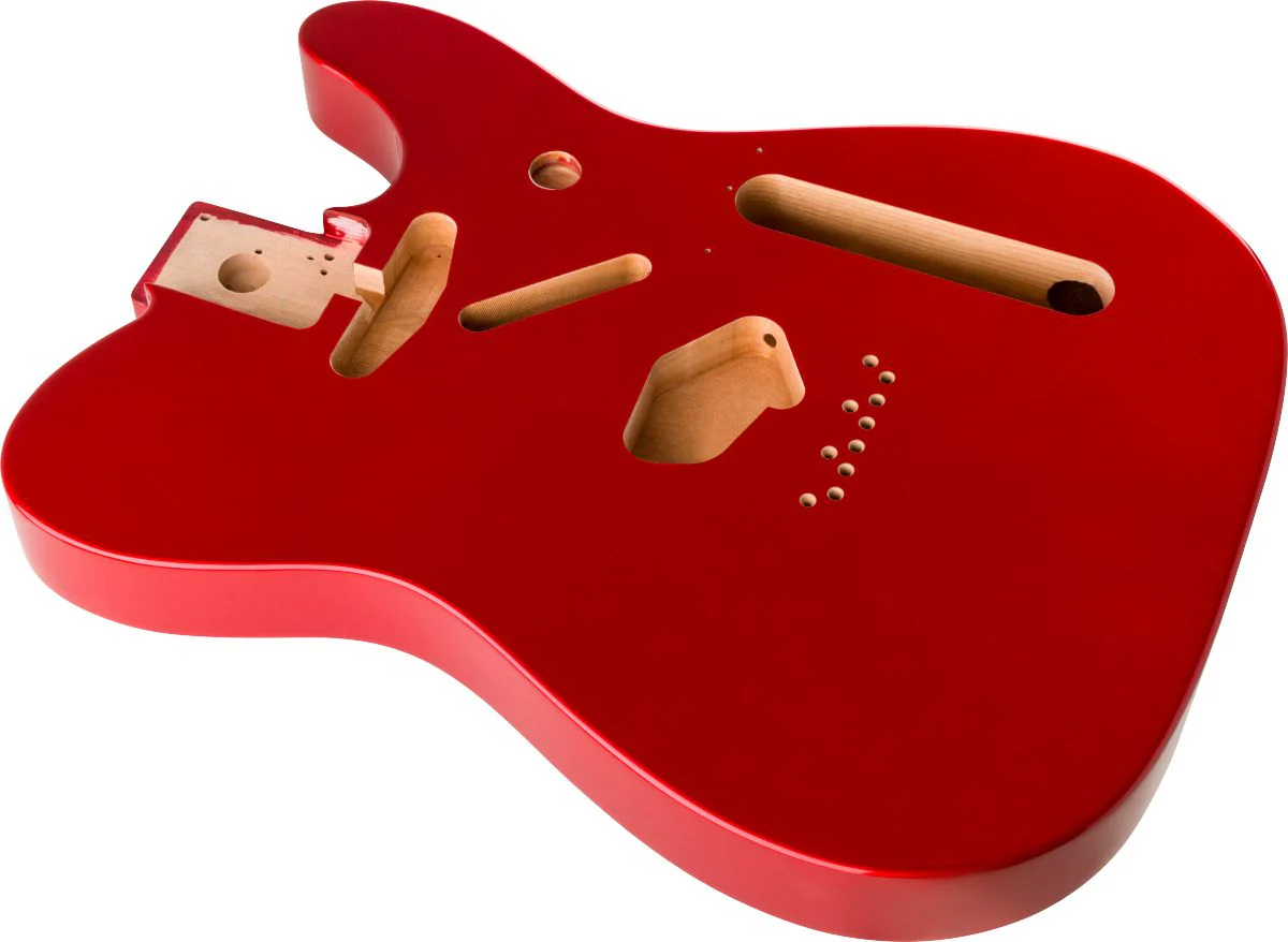 Fender Classic Series 60's Telecaster Alder Body | Candy Apple Red - Image 2