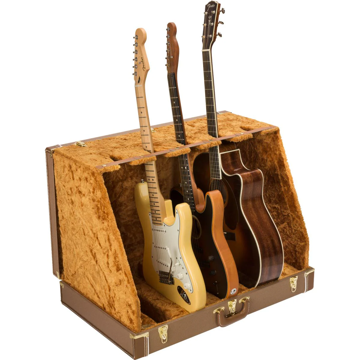 Fender Classic Series Case Stand | 5 Guitar | Brown