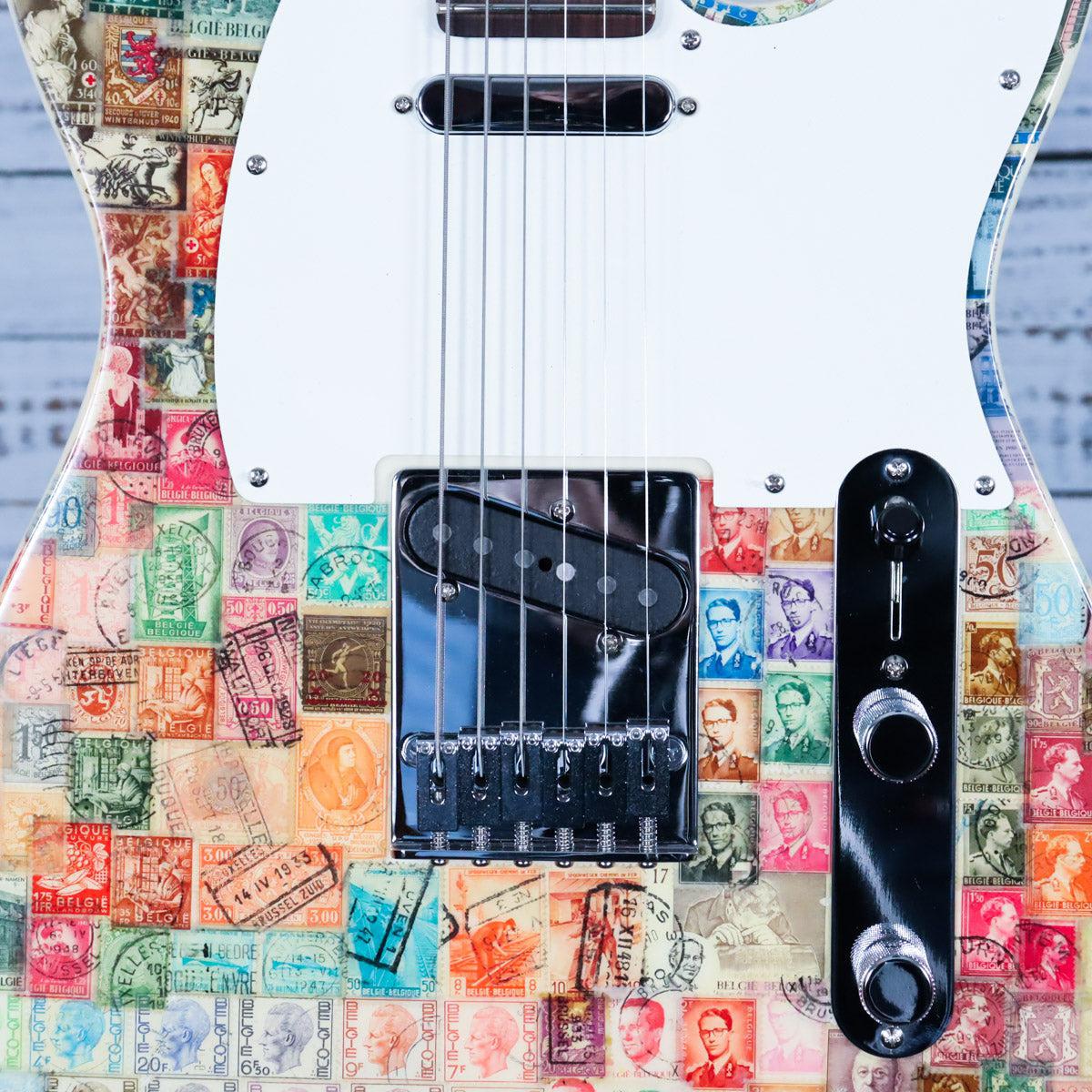 Fender Custom Shop Limited Stamps Electric Guitar | Belgium (LIMITED EDITION) - Image 3