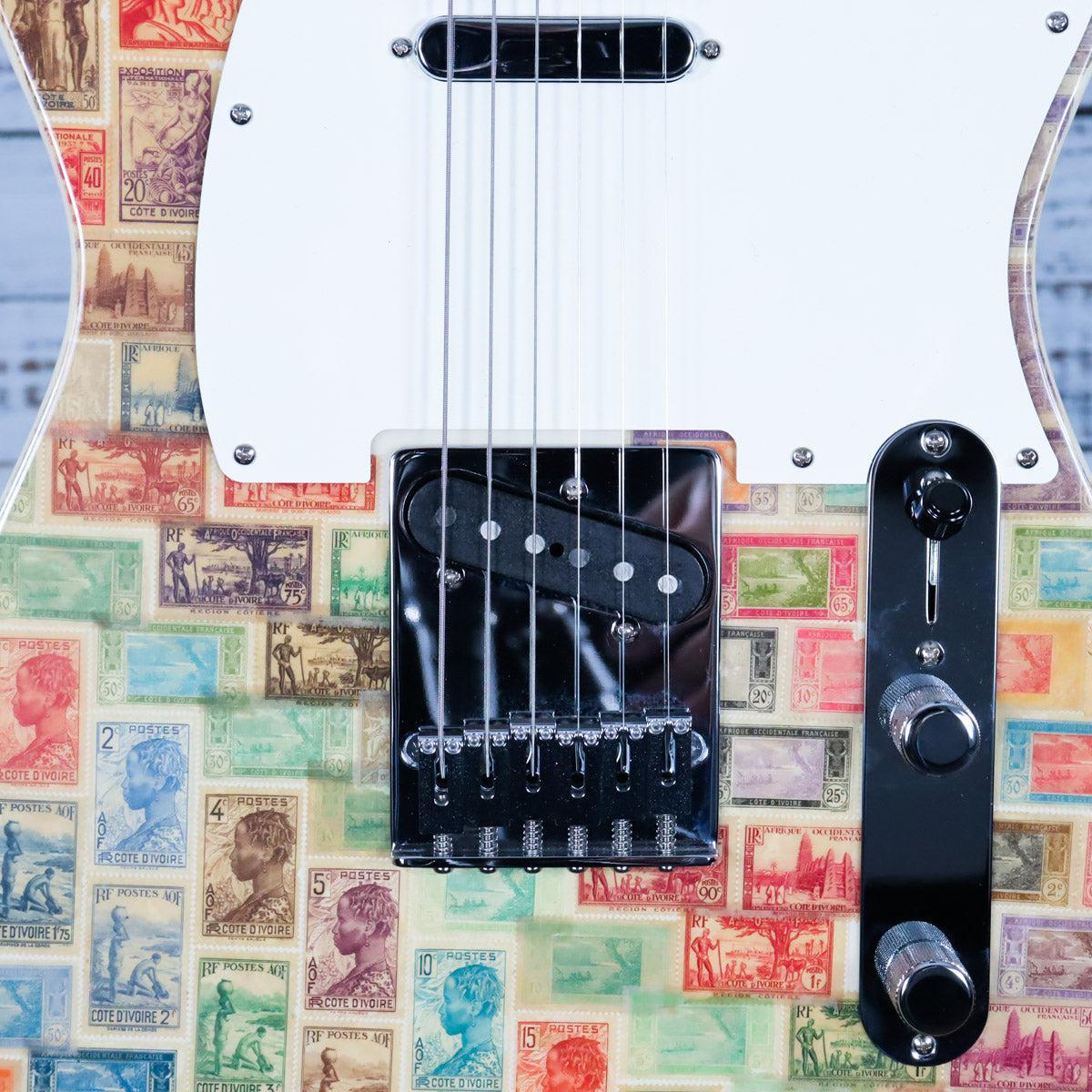 Fender Custom Shop Limited Stamps Electric Guitar | Côte d'Ivoire (LIMITED EDITION) - Image 4