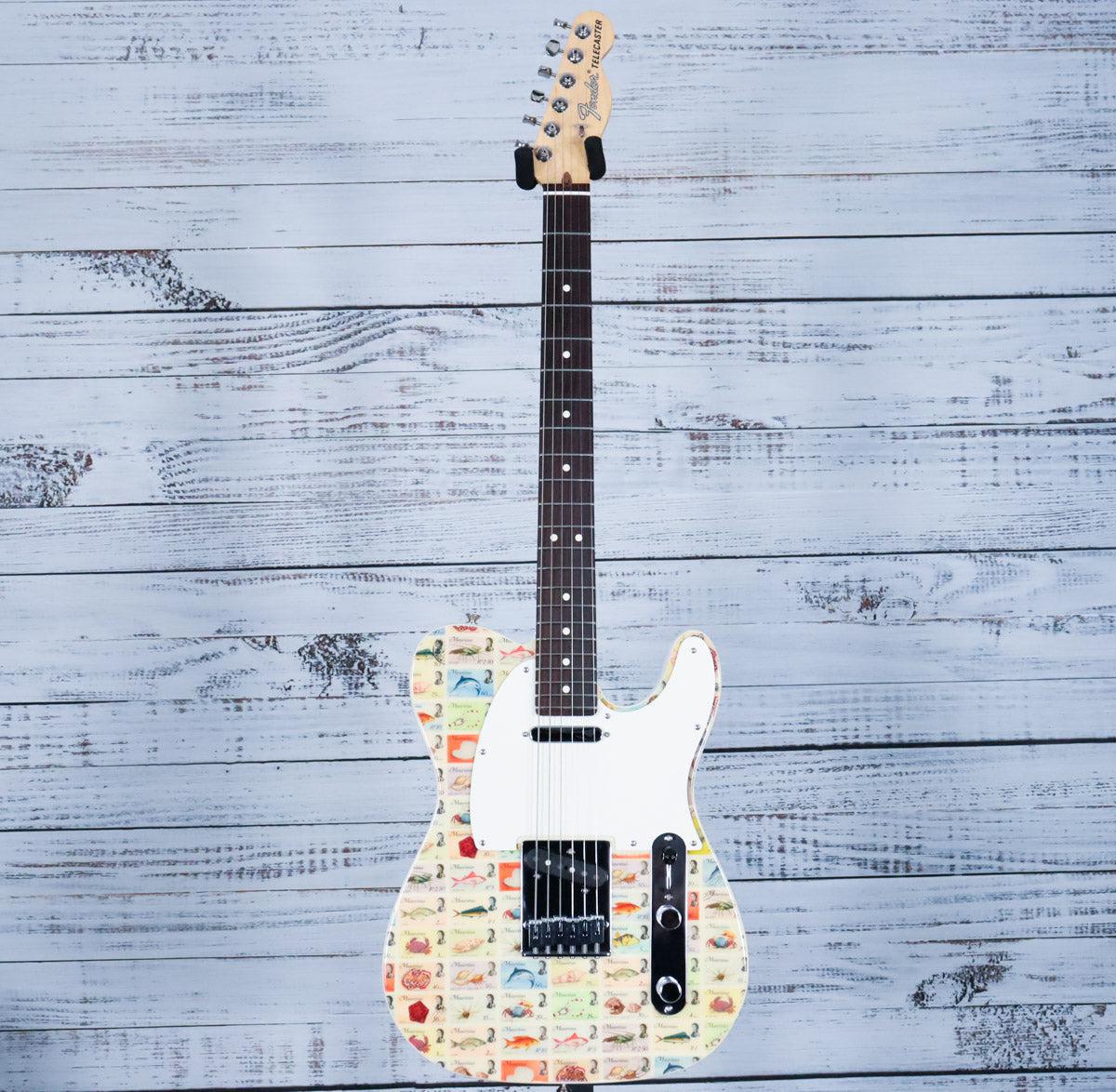 Fender Custom Shop Limited Stamps Electric Guitar | Mauritius (LIMITED EDITION) - Image 3