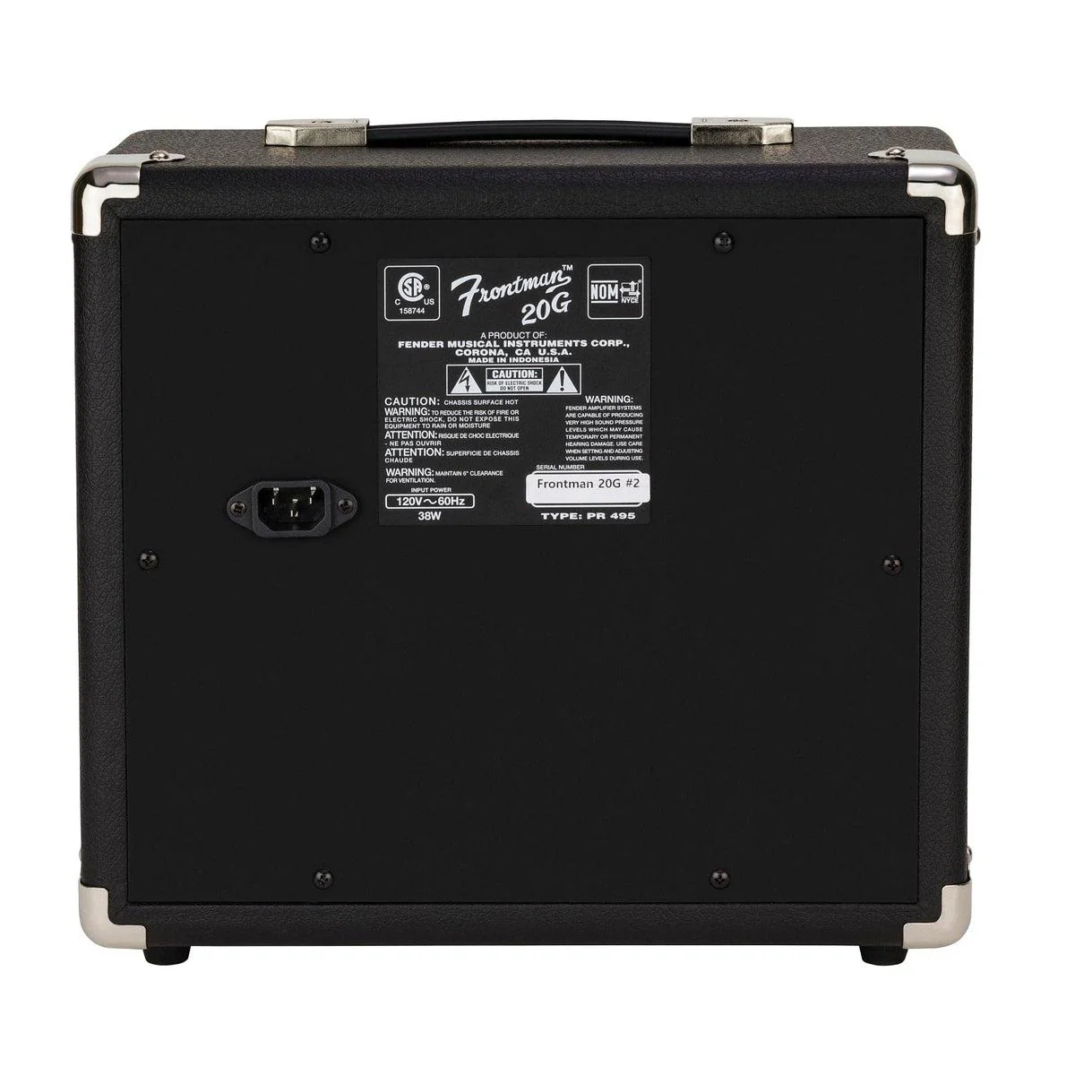 Fender Frontman 20G Electric Guitar Amplifier - Image 2