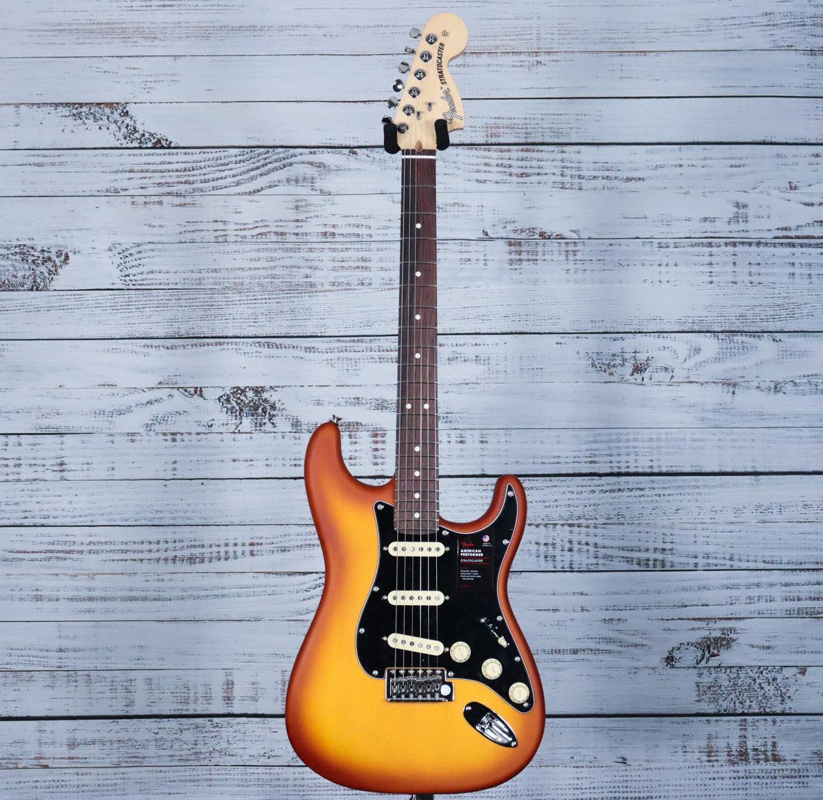 Fender Limited Edition American Performer Timber Stratocaster | Honey Burst - Image 3