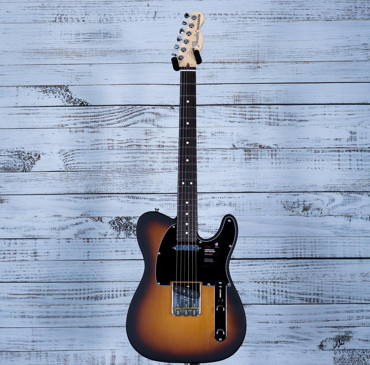 Fender Limited Edition American Performer Timber Telecaster | 2-Color Sunburst - Image 3