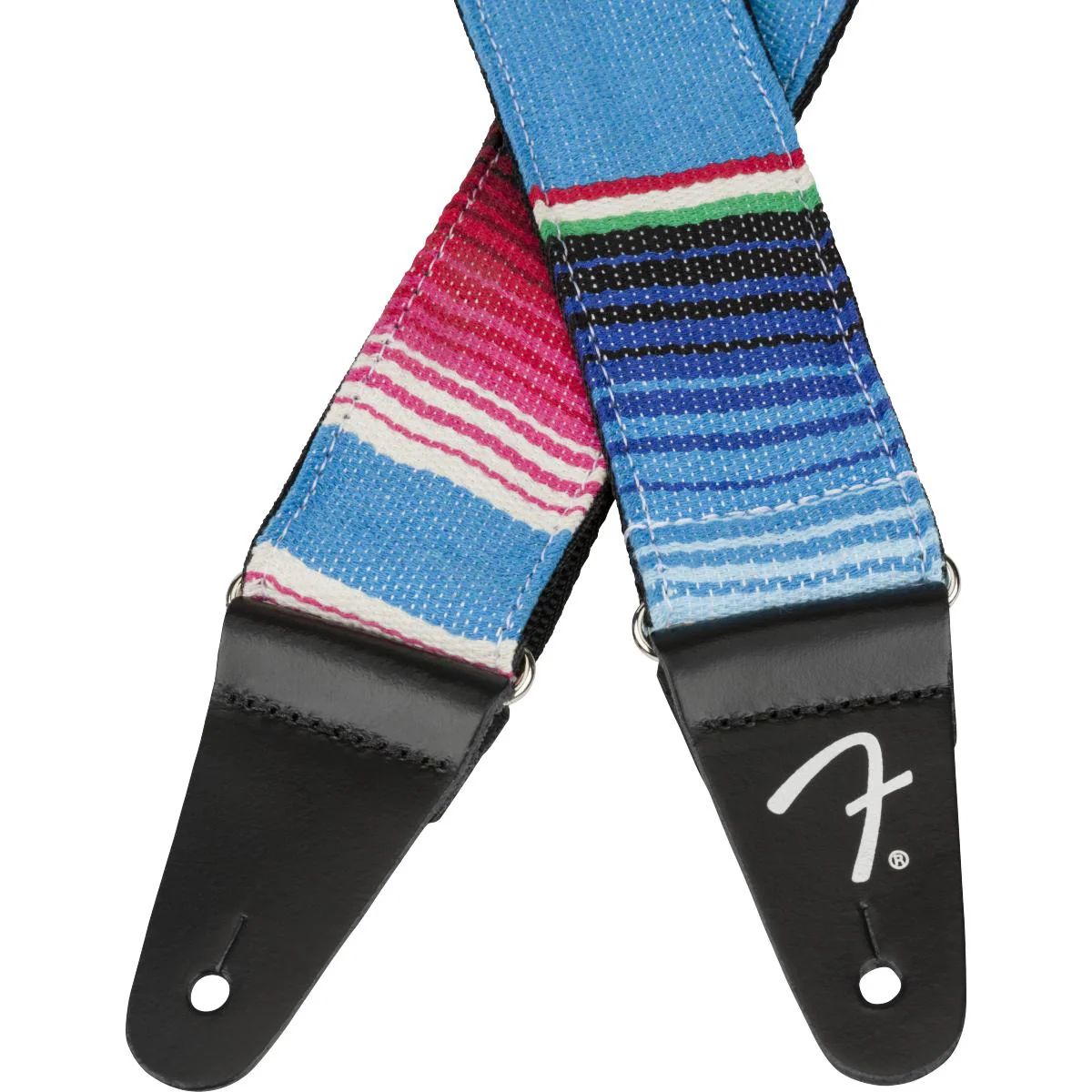 Fender Serape Guitar Strap | Blue Multi-Color (2") - Image 3