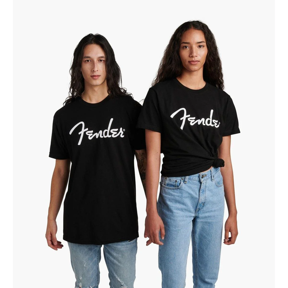Fender Spaghetti Logo T-Shirt | Black | XXXL