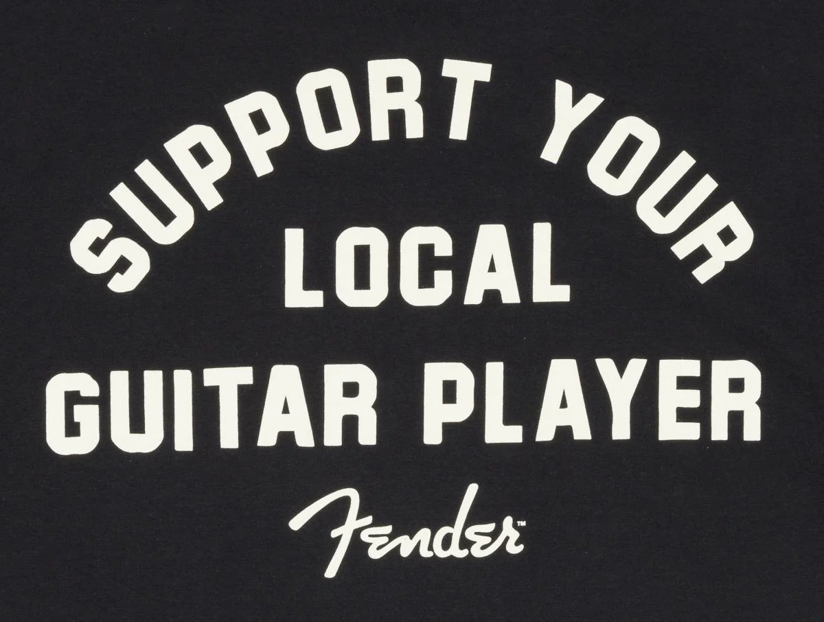 Fender Support Your Local Guitar Player Tee | M - Image 2