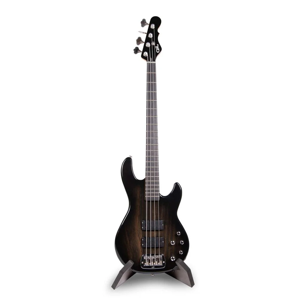 Gator Elite Series Guitar X Style Stand | Dark Walnut Brown Finish - Image 2