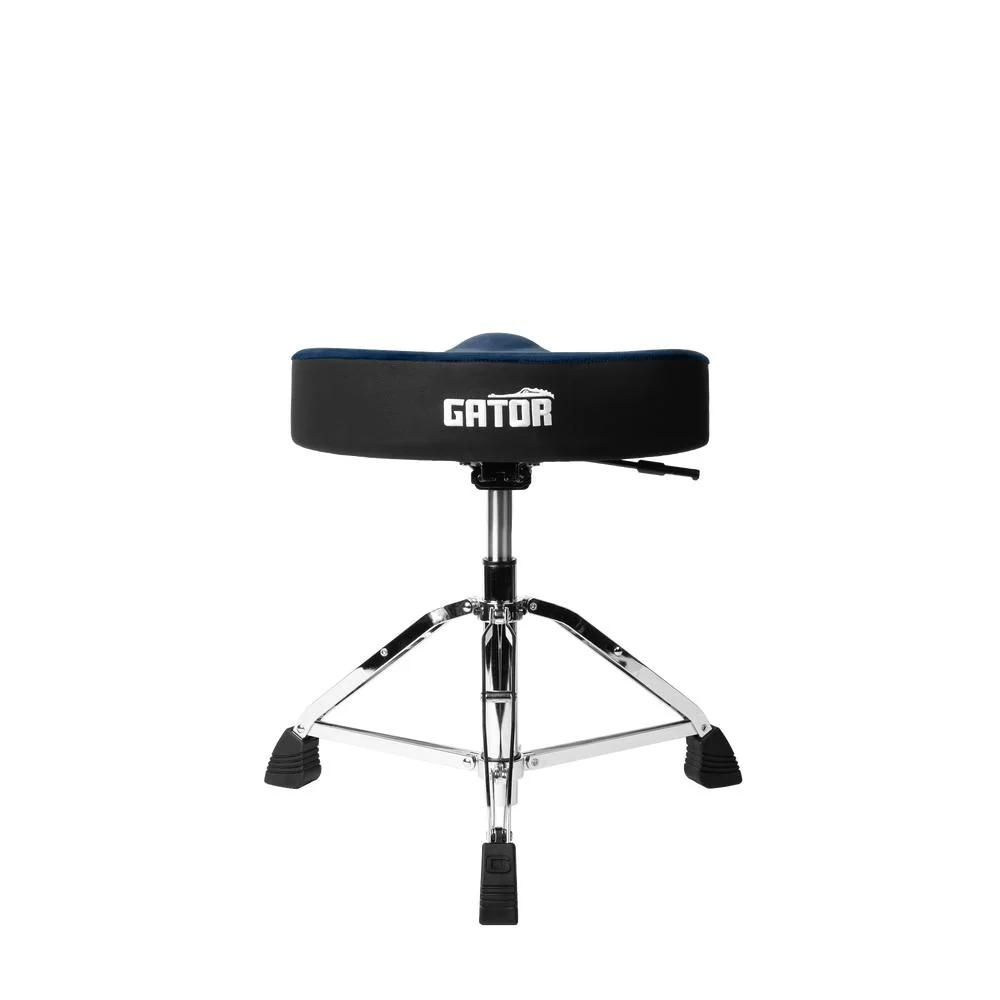 Gator Air Glide Drum Throne | Saddle Seat | Blue - Image 2