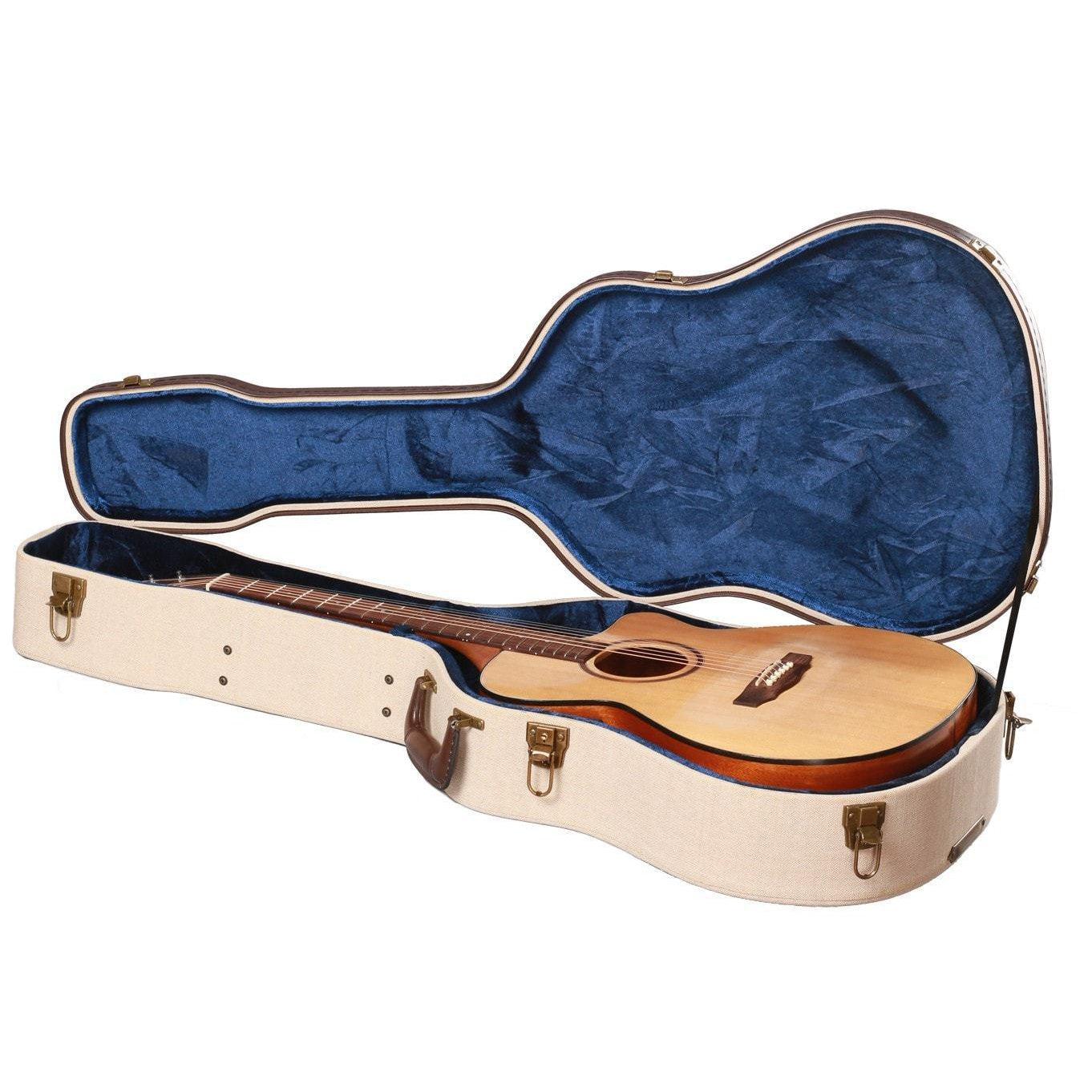 Gator Journeyman Dreadnought Guitar Deluxe Wood Case | Beige - Image 3