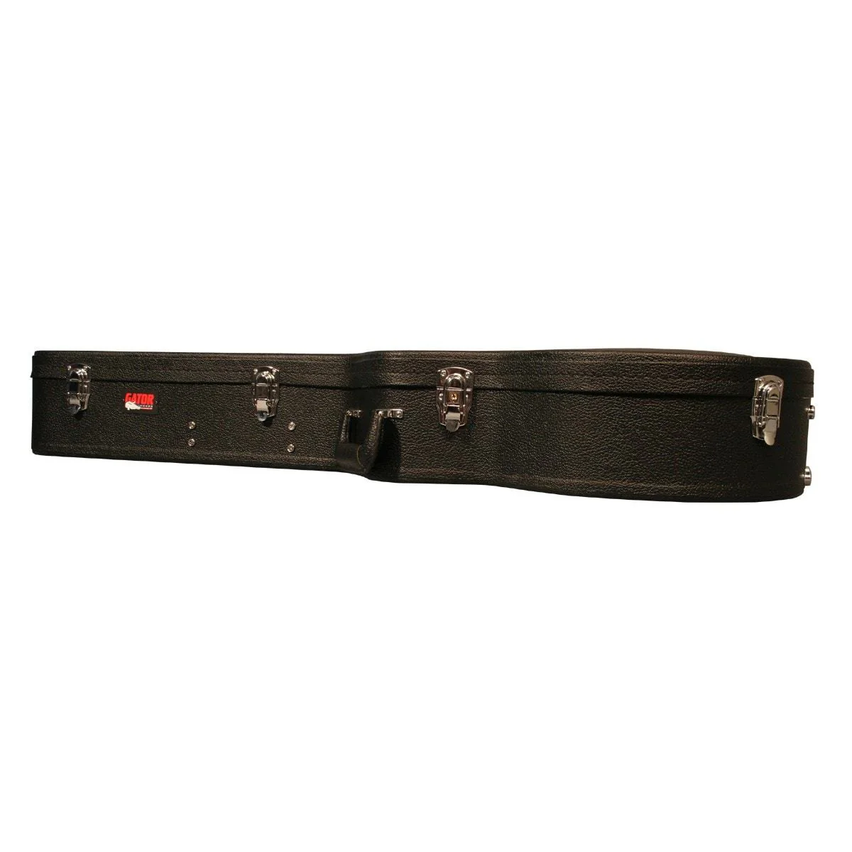 Gator Jumbo Acoustic Guitar Deluxe Wood Case | Black - Image 3