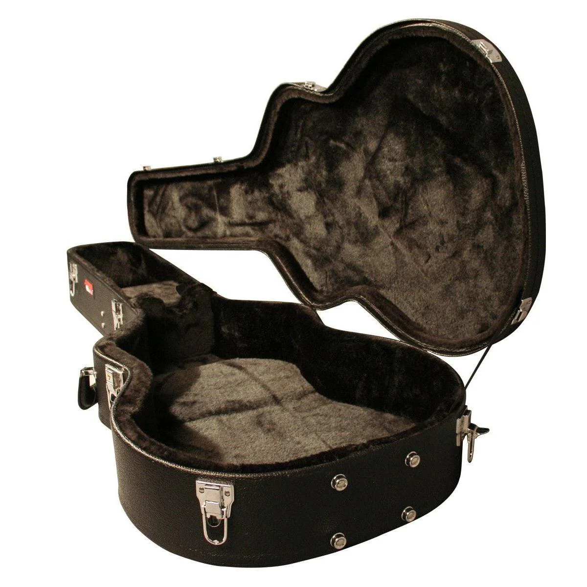 Gator Jumbo Acoustic Guitar Deluxe Wood Case | Black - Image 4