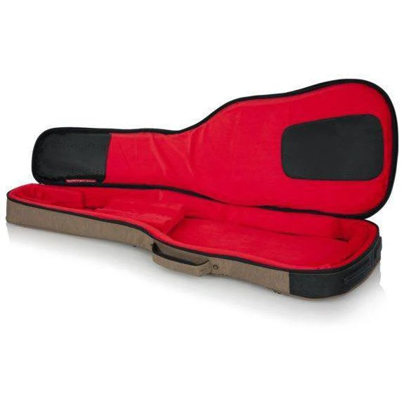 Gator Transit Series Electric Guitar Bag | Tan (Red Interior) - Image 2