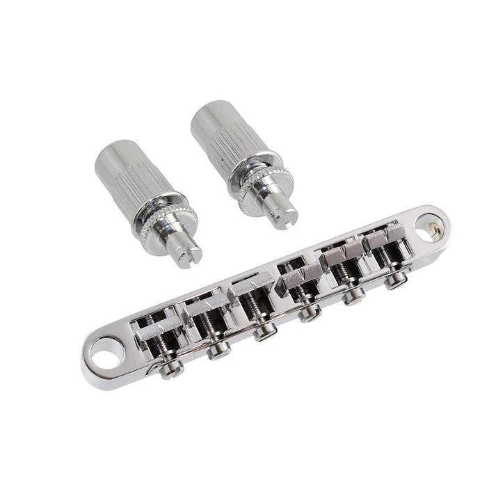 Chrome Economy Bridge for 6-string Electric Guitar