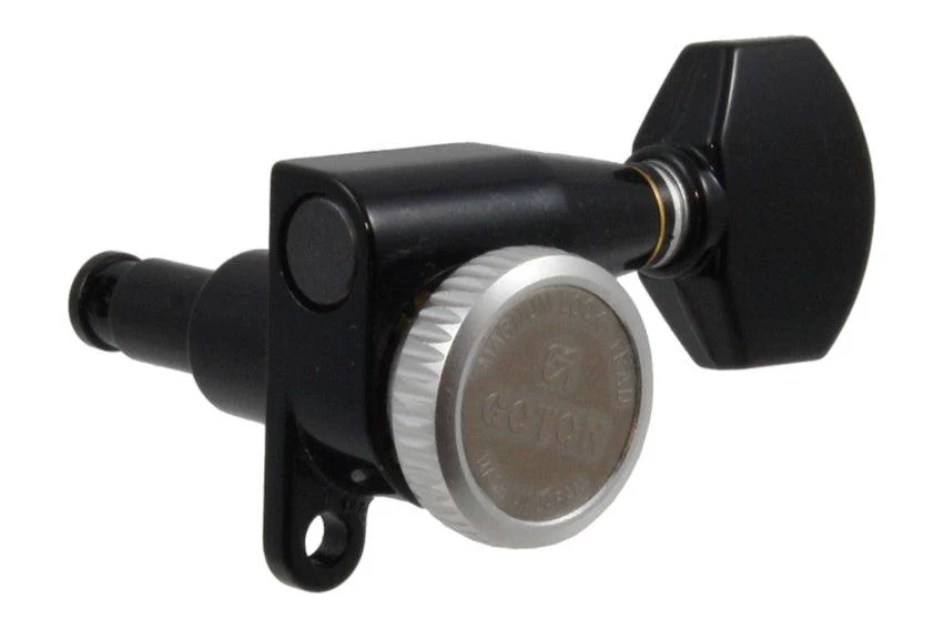 Gotoh SG360-MGT Locking Tunners | 6-In-Line | Black