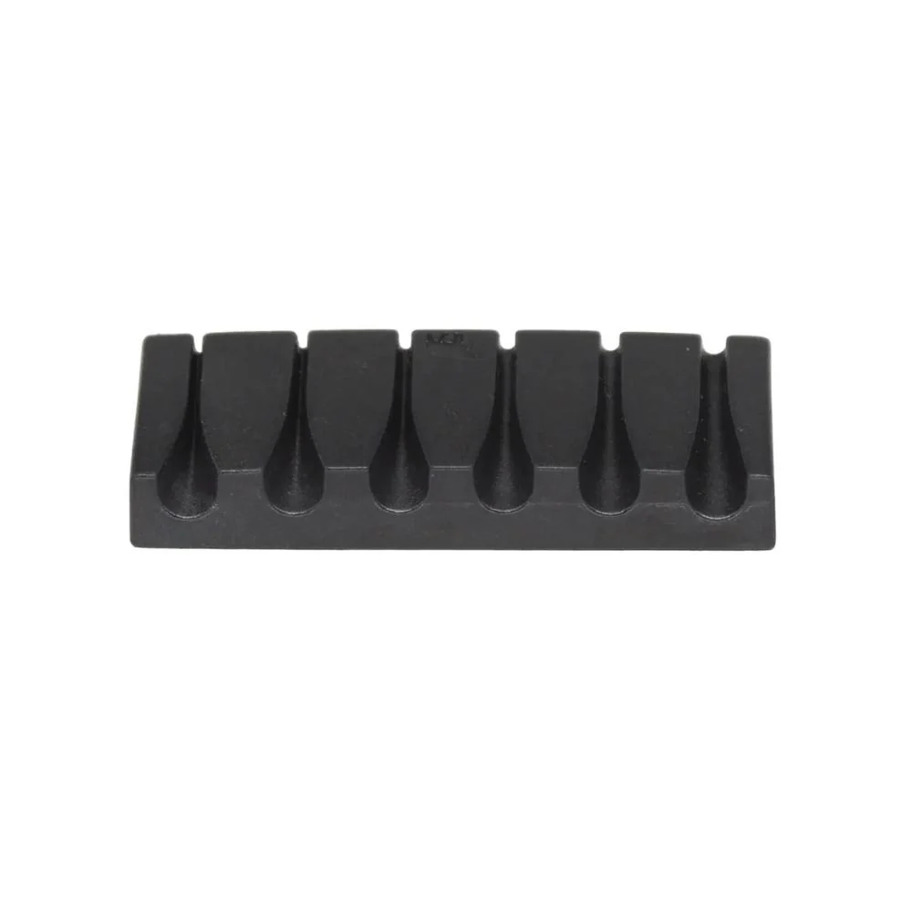 Graph Tech Un-Lock Slotted 6-String Guitar Nut (Floyd Rose Original #2) | 10" Radius (Black)
