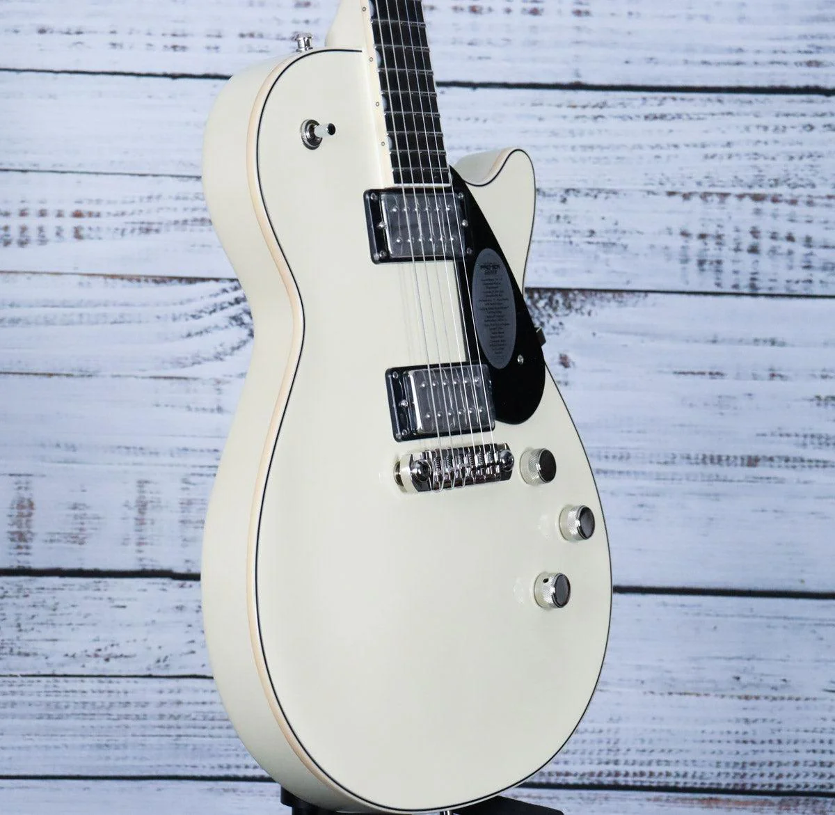 Gretsch Electromatic Premier Jet Chambered Electric Guitar | Vintage Pearl - Image 3