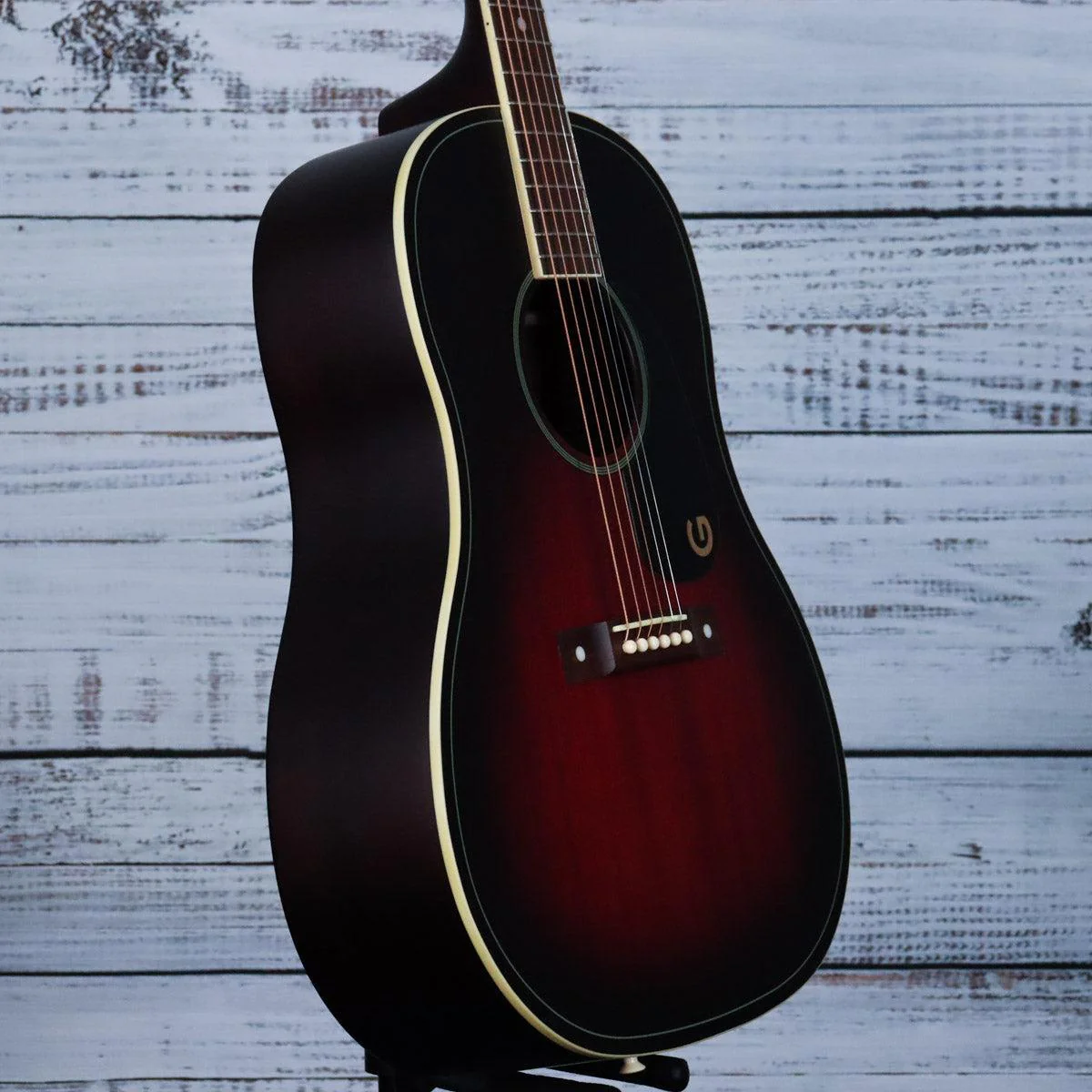 Gretsch Jim Dandy Dreadnought Acoustic Guitar | Deep Cherry Burst - Image 3