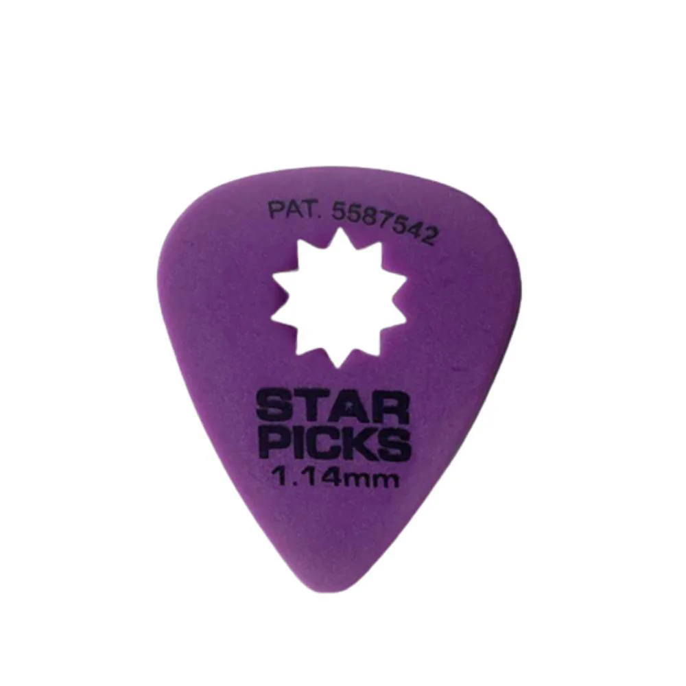 Cleartone Delrin Star Guitar Picks | 1.14mm | 12-Pack