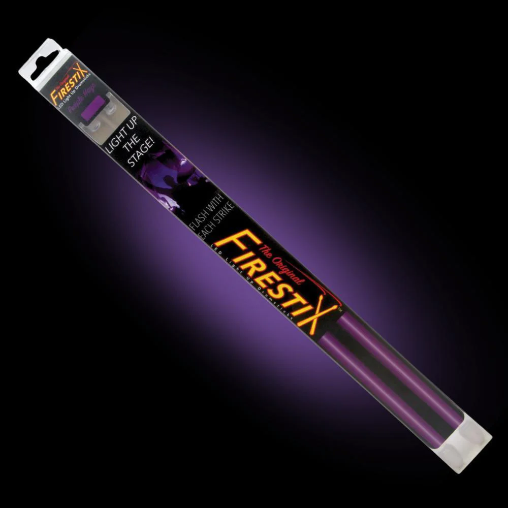 Grover Trophy FIRESTIX Light Up Drumsticks | Purple (Great gift idea!)
