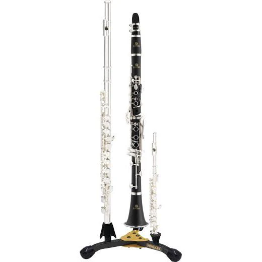Hercules DS543BB Flute, Clarinet, and Piccolo Stand - Image 2