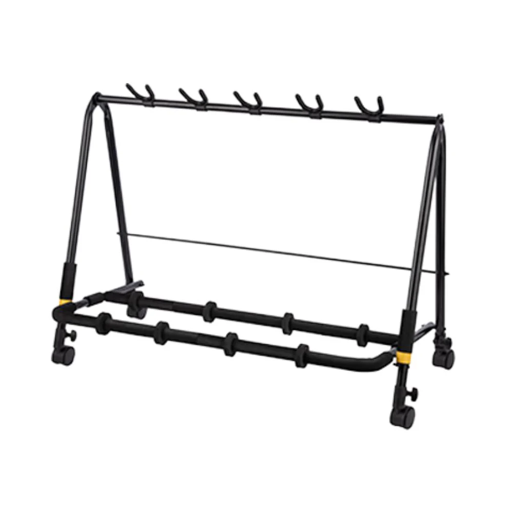 Hercules PLUS Guitar Display Rack w/Casters | Up to 10 Guitars