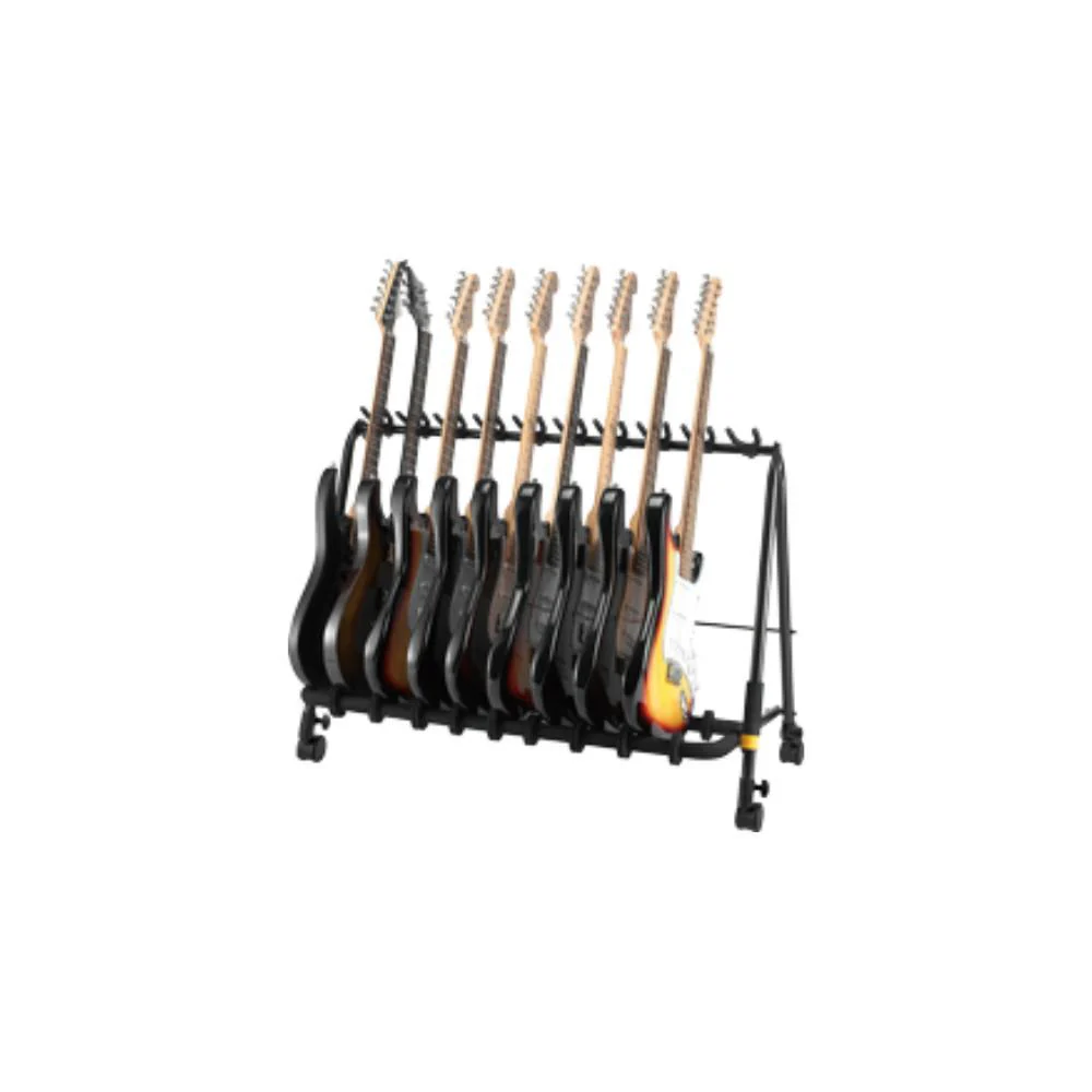Hercules PLUS Guitar Display Rack w/Casters | Up to 10 Guitars - Image 6