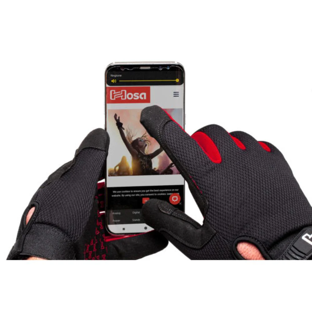 Hosa A/V Work Gloves | Medium - Image 2
