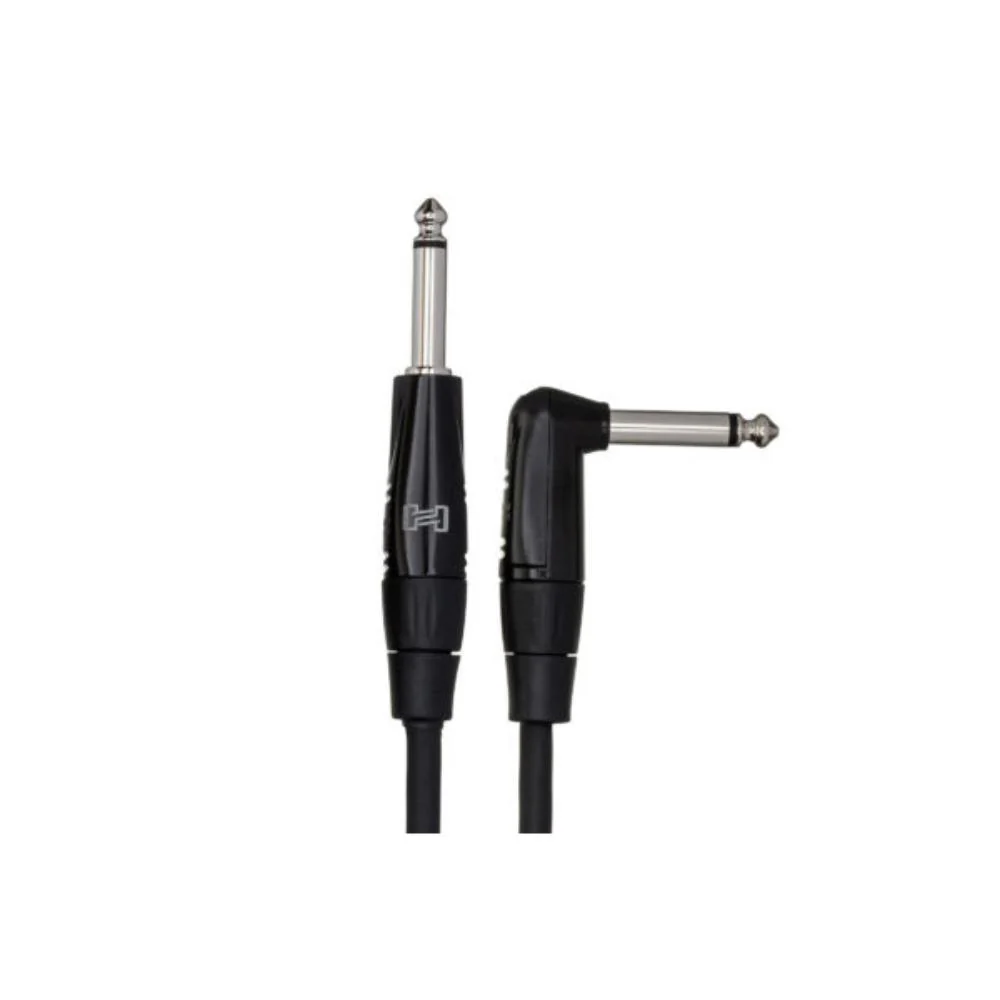 Hosa Pro Guitar Cable | Straight to Right Angle Ends | 5 Foot - Image 2