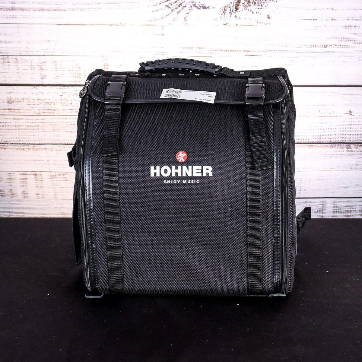 Hohner Corona II Diatonic Accordion | G\C\F | White | 3500GW - Image 6