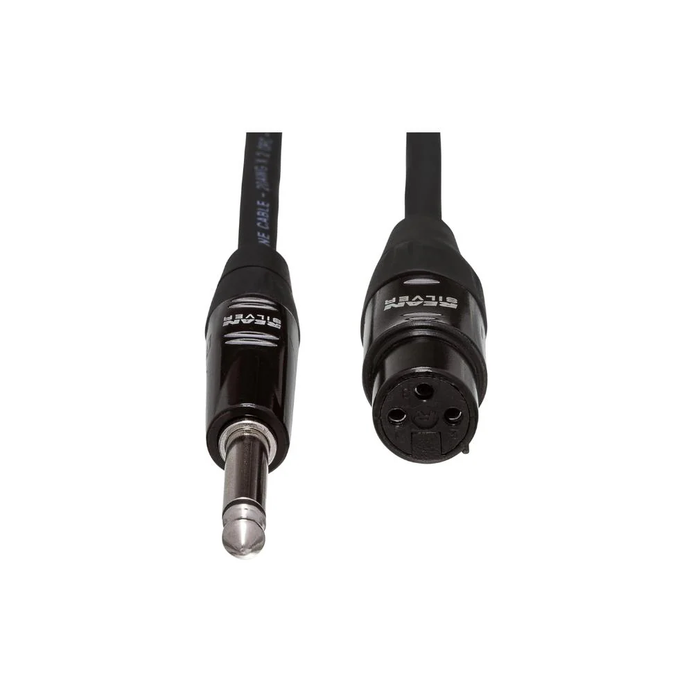 Hosa Pro Microphone Cable | XLR3F to 1/4 | 25 Foot - Image 2