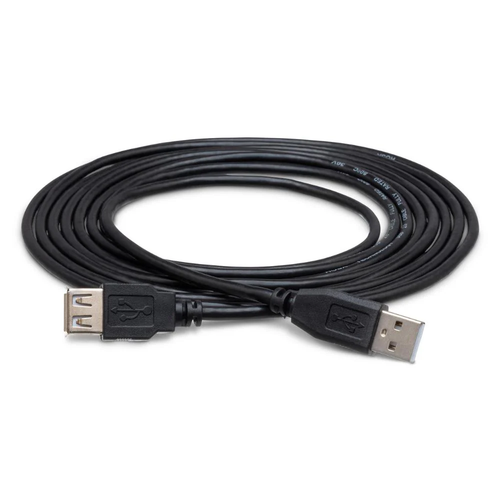 Hosa High Speed USB Extension Cable | Type A to Type A | 5ft