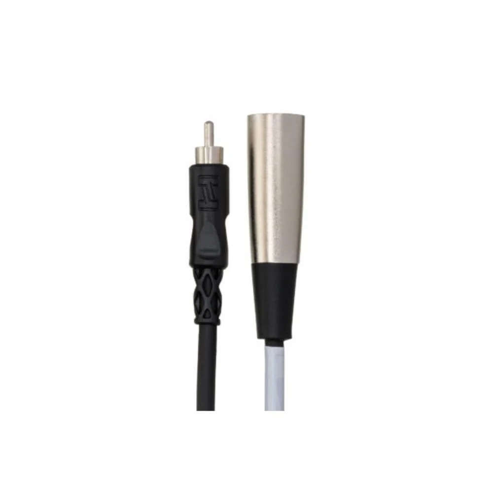 Hosa Unbalanced Interconnect Cable | RCA (Male) to XLR3 (Male) | 10ft - Image 3