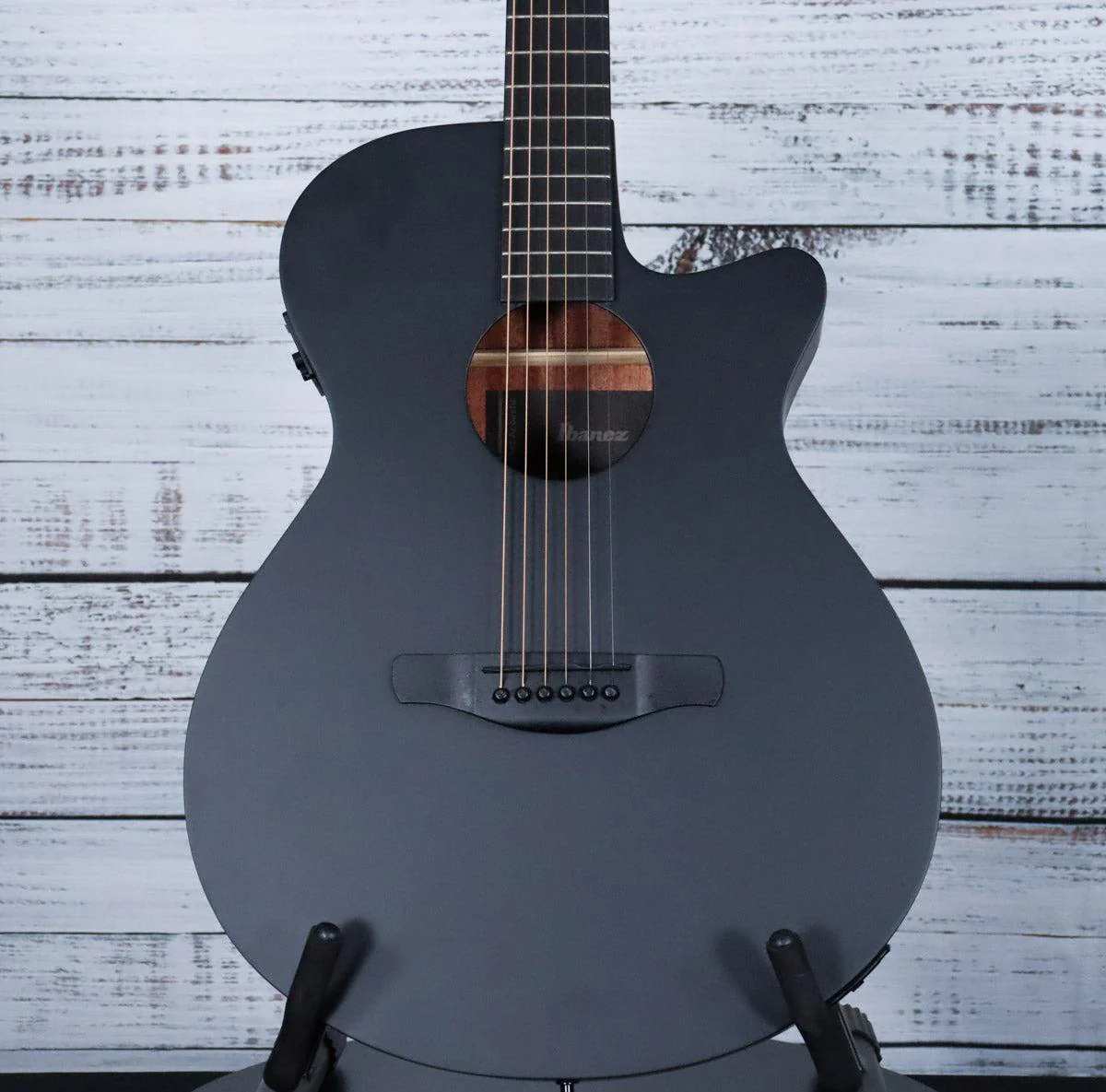 Ibanez AEG621 Cutaway Acoustic-Electric Guitar | Black Out