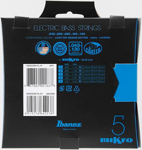 Ibanez IEBS5CMK Electric Bass Strings for Ibanez Mikro - Image 2