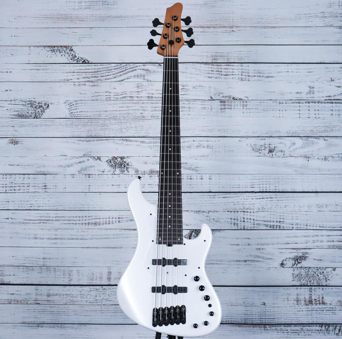 Ibanez Mode MDM1006 6-String Bass w/Bag | Pearl White - Image 3