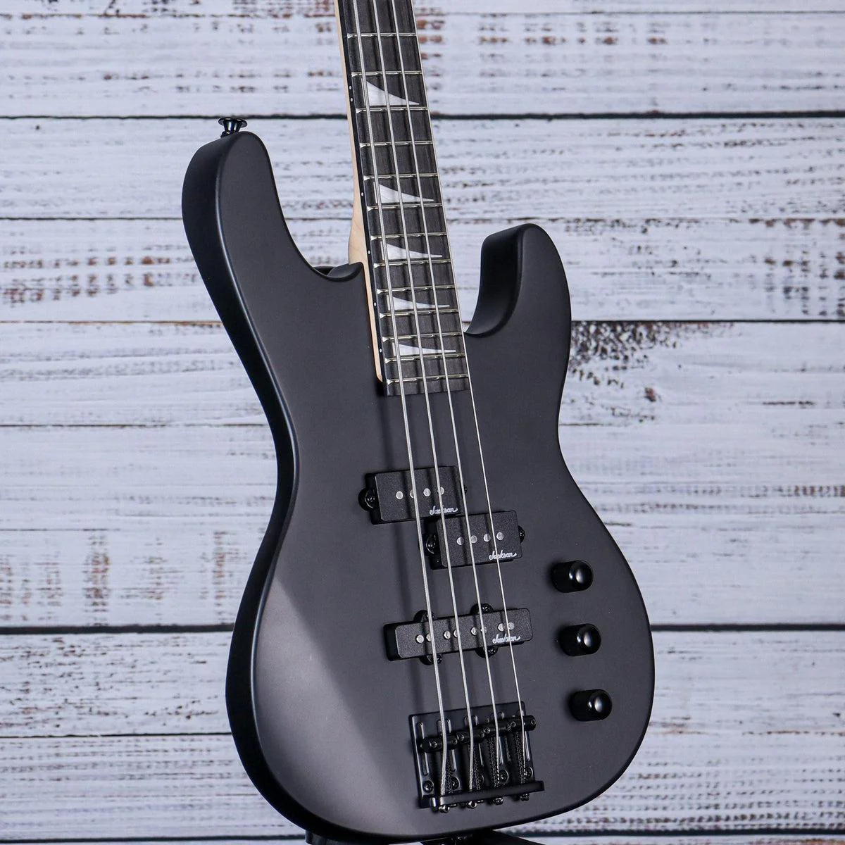 Jackson Minion JSIX Electric Bass | Satin Black - Image 5