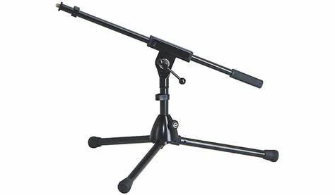 K&M Low Level Mic Stand w/Boom | Black