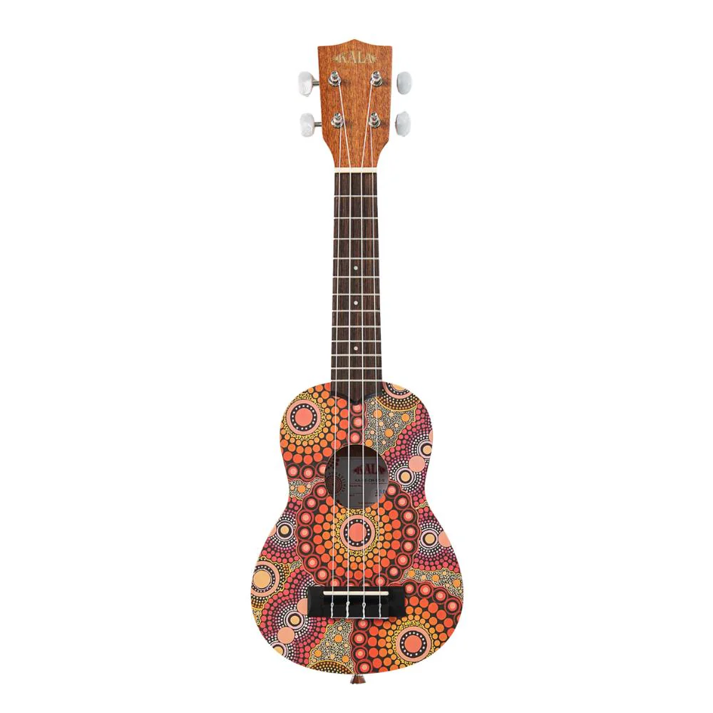 Kala Desert Storylines Soprano Ukulele w/Bag | Chantelle Muladad