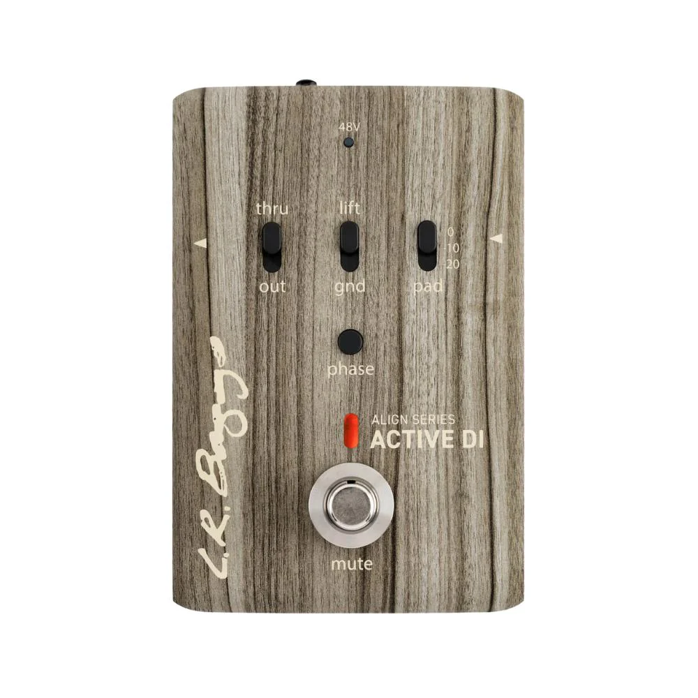 L.R. Baggs Align Active DI & Acoustic Guitar Pedal | XLR & 1/4" Outputs - Image 2
