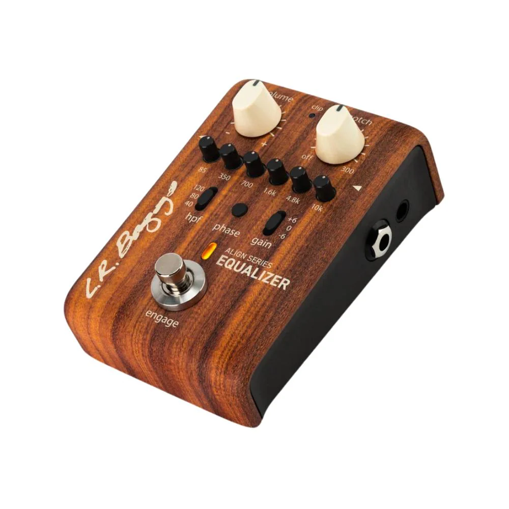 L.R. Baggs Align Series Equalizer Acoustic Guitar Pedal | 6-Band EQ & Anti-Feedback Notch Filter