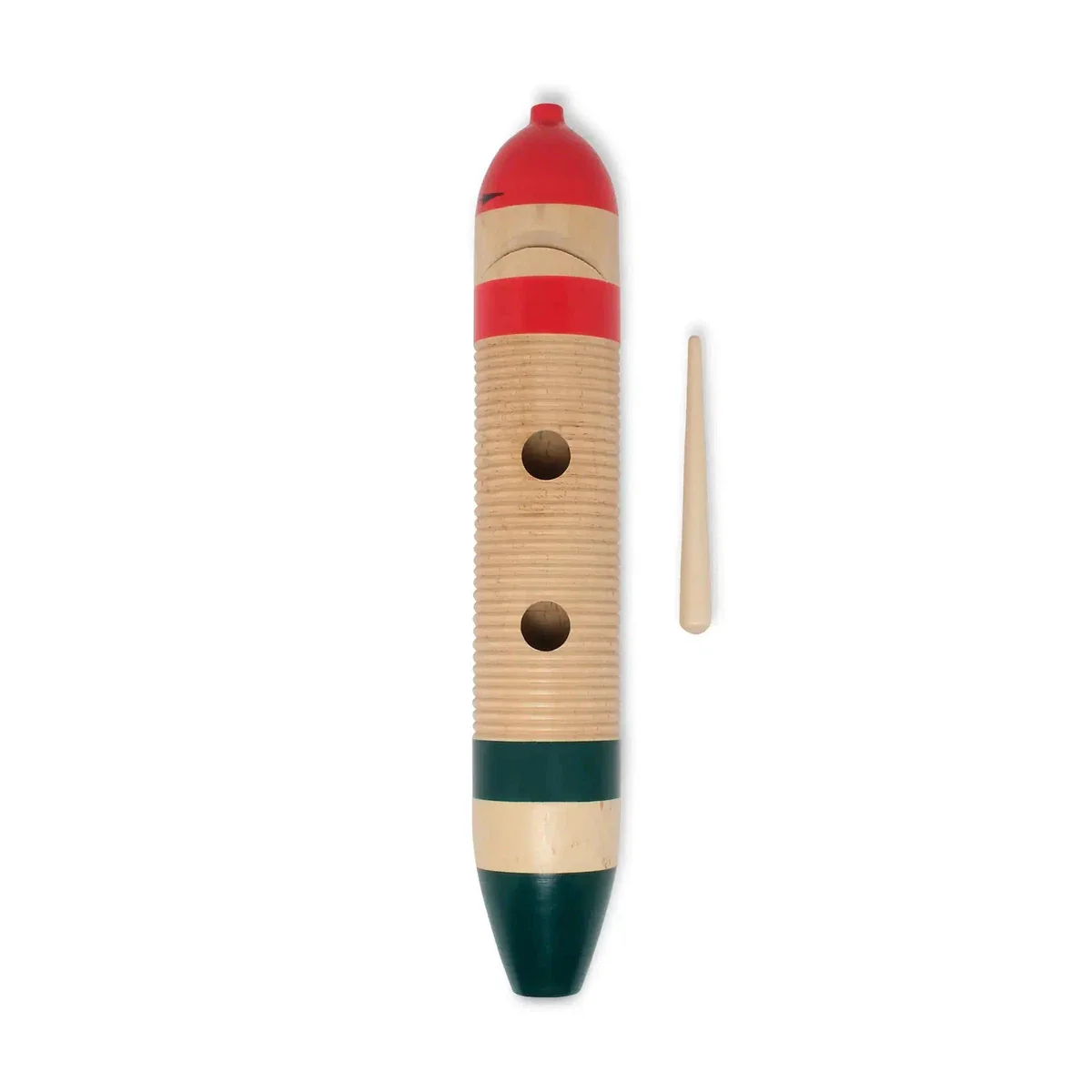 Latin Percussion Cylinder Guiro with Scraper - Image 2