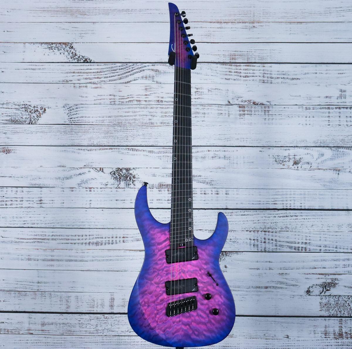 Legator Ninja N7FSS Multiscale 7-StringElectric Guitar | Hyper Nova Blue - Image 3