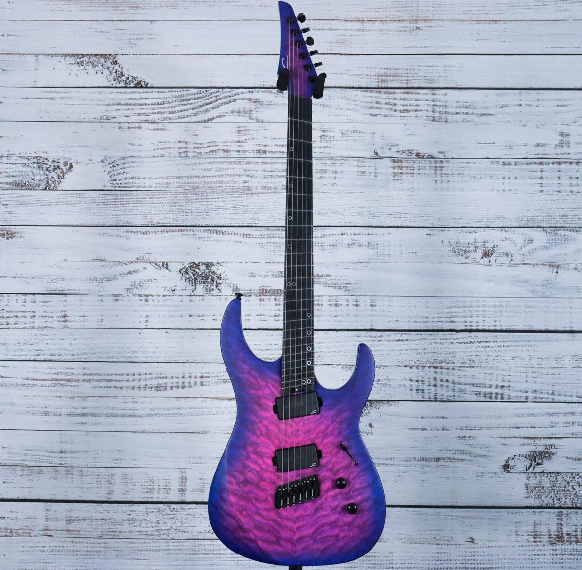 Legator Ninja N6FSS Multiscale Electric Guitar | Hypernova Blue - Image 3