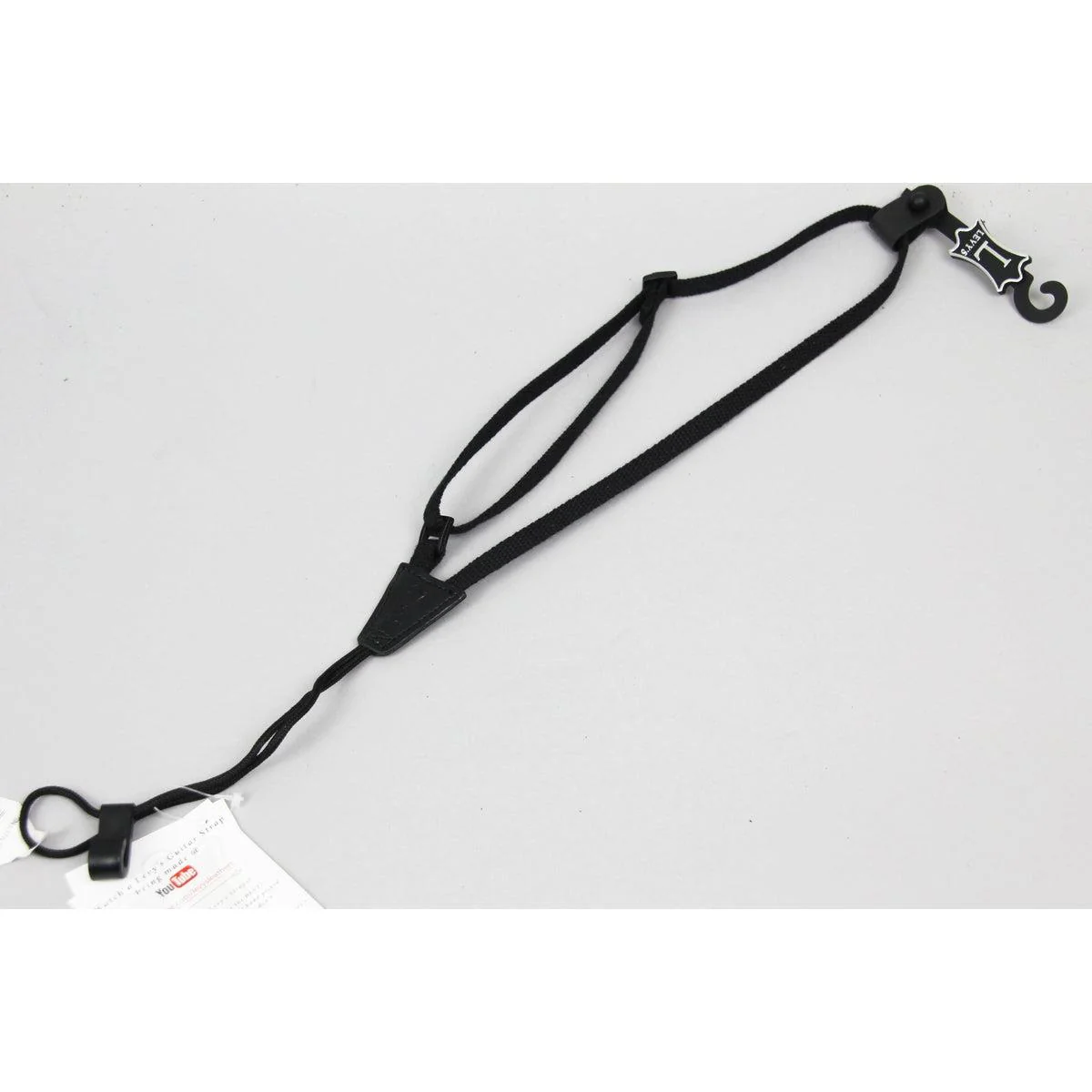 Levy's Classical Guitar & Ukulele Strap | Black (3/8" Narrow)