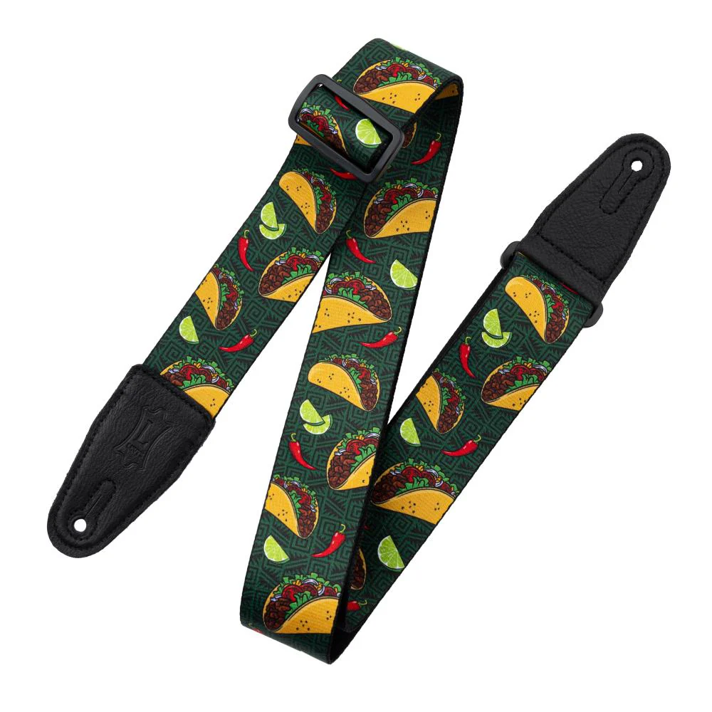 Levys MP2TG-005 Tasty Grooves Series Strap | Tacos