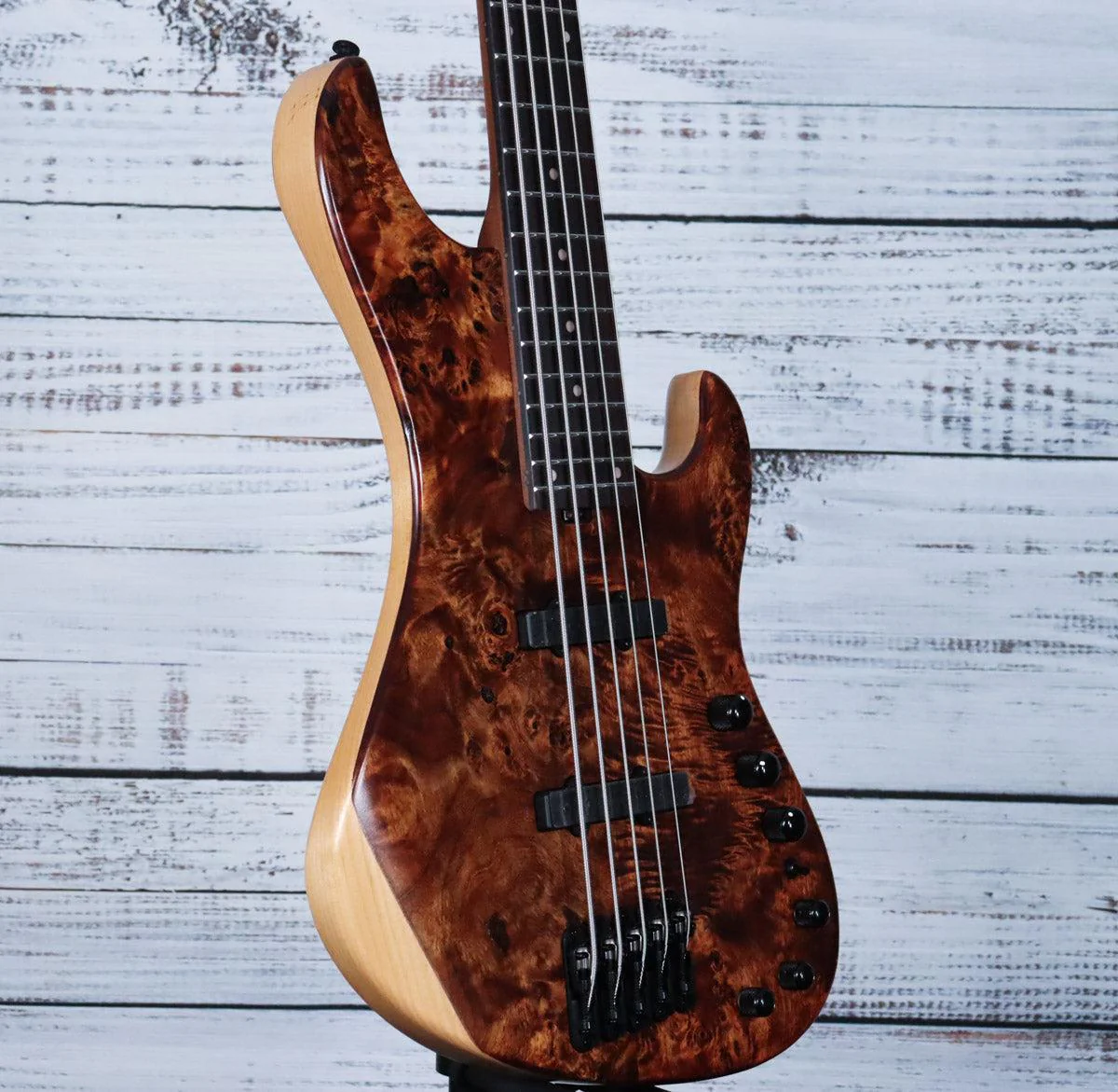 Ibanez Mode MDM1605 Bass Guitar w/Gig Bag | Natural Mocha - Image 4